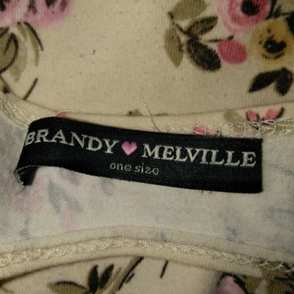 Brandy Melville Shabby Chic Floral Dress - Picture 5 of 6